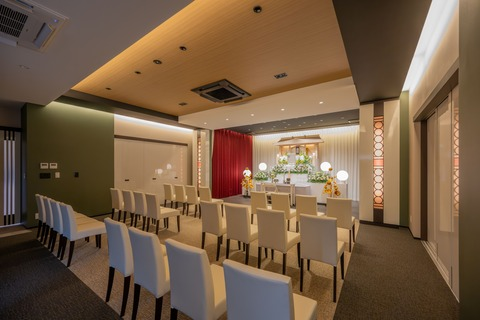 家族葬の灯‐月が丘ホール‐